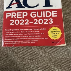 The Official ACT Prep Guide 2022-2023 – Paperback By ACT – GOOD