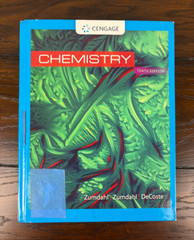 AP Chemistry Zumdahl and DeCoste 10th Edition Hardcover Textbook