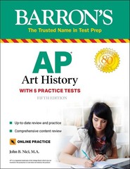 AP Art History: 5 Practice Tests + Comprehensive Review + Online Practice (B…