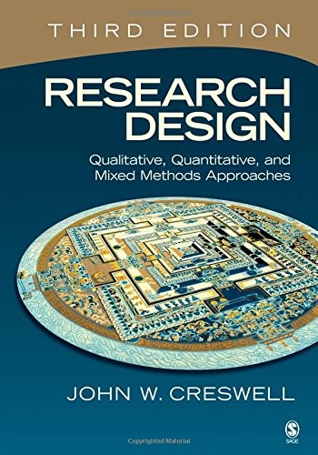 RESEARCH DESIGN: QUALITATIVE, QUANTITATIVE, AND MIXED By John W. Creswell *Mint*