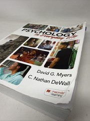 Psychology in Everyday Life. 6th Edition. by Myers *Good-Worn Corners/Cover Wear