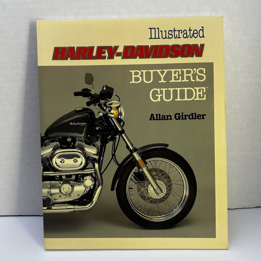 Harley-Davidson Buyer’s Guide Illustrated by Girdler, Allan Softback Book