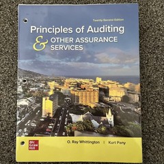 Loose Leaf for Principles of Auditing & Other Assurance Services