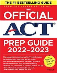 The Official ACT Prep Guide 2022-2023: The ONLY – Paperback, by ACT – Good w