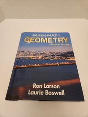 Big Ideas Math: Geometry Ron Larson 2019 Hardcover Ships Fast