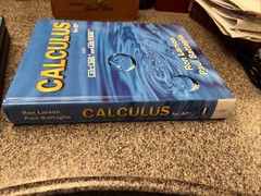 Calculus for AP by Ron Larson & Paul Battaglia textbook book hardback