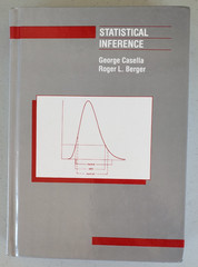 Statistical Inference Casella Berger 1990 Duxbury First Edition NEW w/ Original