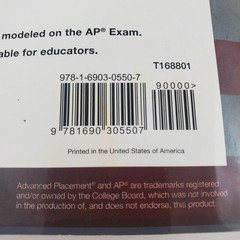 Advanced Placement United States History Paperback by John J Newman 4th Edition