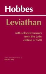 Leviathan: With selected variants from the Latin edition of 1668 (Hackett – GOOD