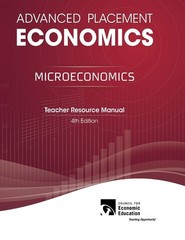 Advanced Placement Economics – Microeconomics: Teacher Resource Manual