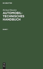 Richard Bussien Automobiltechnisches Handbuch (Hardback)