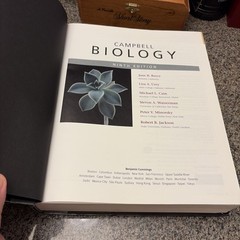 Campbell Biology 9th Ed. by Minorsky et al. (2010, Hardcover)