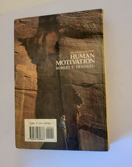 Wadsworth Human Motivation 2nd Edition Robert E. Franken Textbook