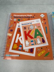 Singapore Dimensions Math Teacher’s Guide KA KB Kindergarten Spiral Bound