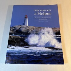 Becoming a Helper, Paperback, by Corey, Gerald, Marianne Schneider, Corey 7th Ed