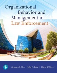 Organizational Behavior and Management in Law Enforcement by Harry-9780135186206