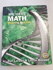 Big Ideas Math Modeling Real Life Grade 6 (Hardcover) 2019 Larson & Boswell