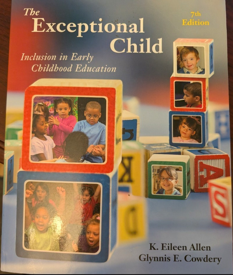 Wadsworth The Exceptional Child Inclusion Early Childhood Education 7th Ed Allen