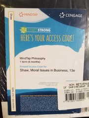 Bundle: Moral Issues in Business, Loose-leaf Version, 13th + MindTap Philosophy