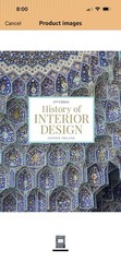 History of Interior Design by Jeannie Ireland (2018, Trade Paperback)