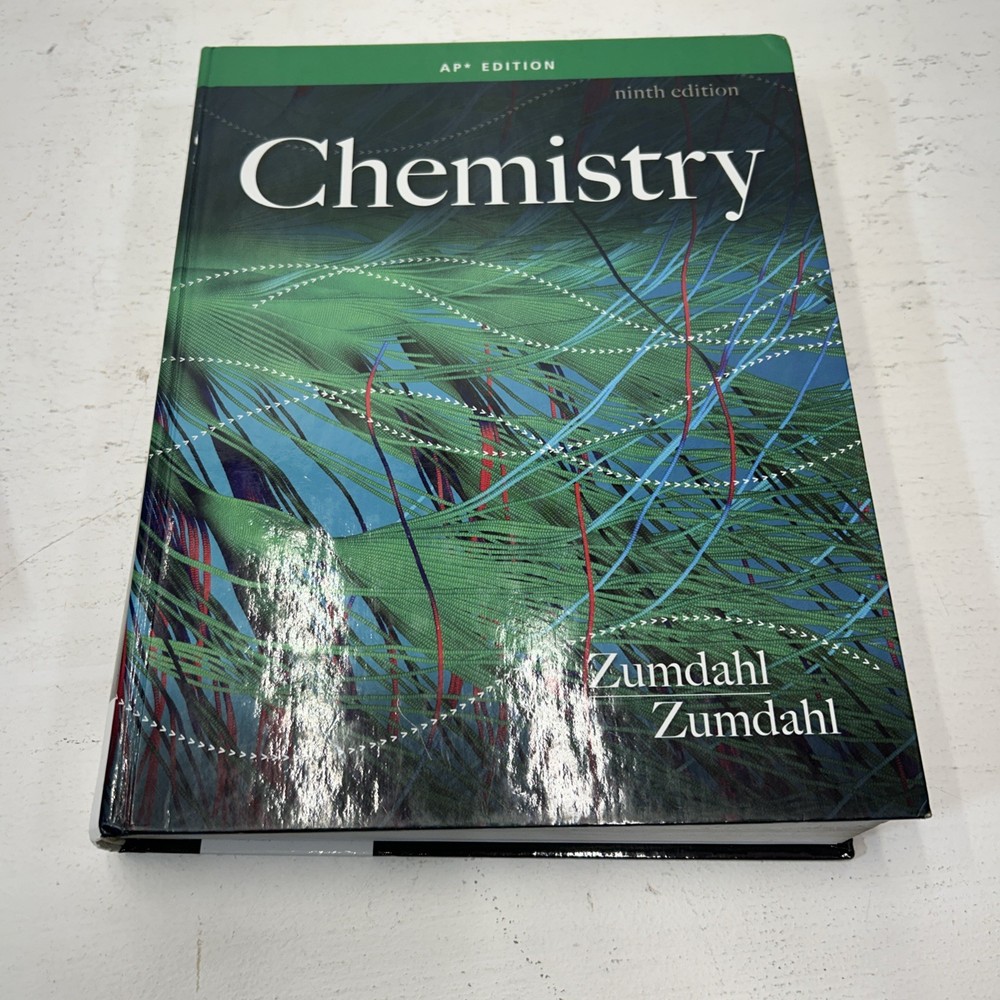 Chemistry ~ Steven Zumdahl AP Edition 9th Edition High School Chemistry Textbook