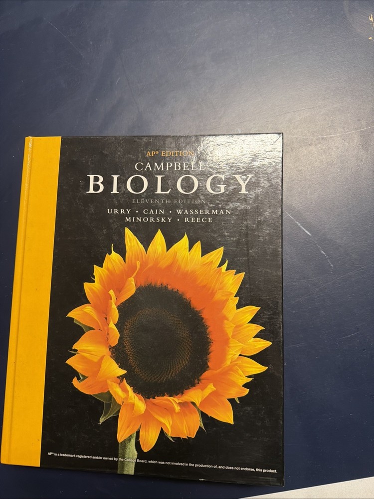 AP Campbell Biology by Urry, Wasserman, Cain, Minorsky Reece 11th Ed (BRAND NEW)