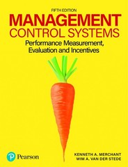 Management Control Systems by Merchant
