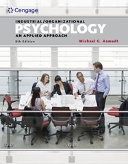 Industrial/Organizational Psychology : An Applied Approach Michae