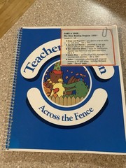 Vintage Teacher’s Edition 1985 – Ginn Across The Fence Grade 1
