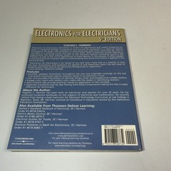 ELECTRONICS FOR ELECTRICIANS ~ Stephen L. Herman ~ 5th Edition