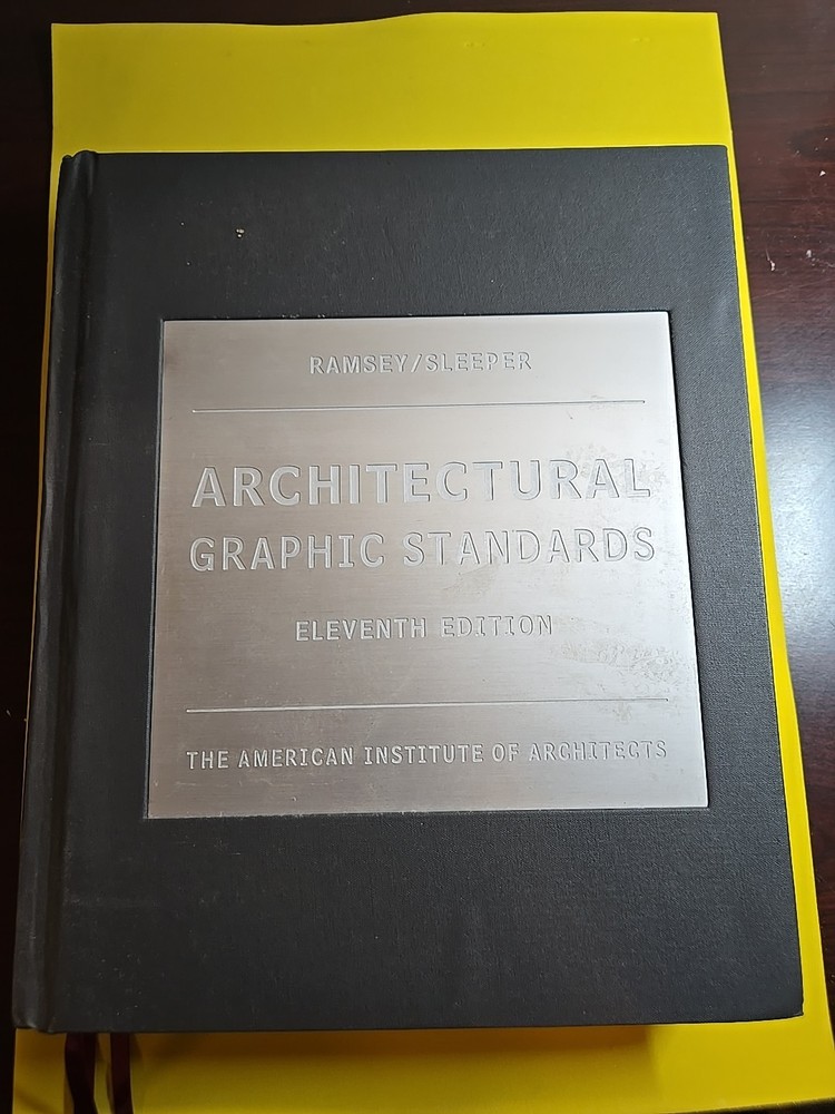 Architectural Graphic Standards by American Institute of Architects Staff (2007,