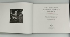 The Neale M. Albert Collection Of MINIATURE DESIGNER BINDINGS Piccolo Gray HC