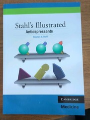 Stahl’s Illustrated Antidepressants – paperback, Stephen M Stahl, 0521758521