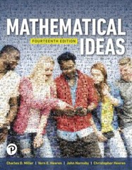 Mathematical Ideas by Miller, Charles