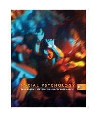 Social Psychology, 8th Edition by Kassin, Saul