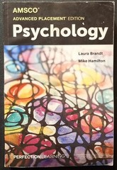 Advanced Placement Psychology, 3rd Edition by Laura Brandt (2024, Library…