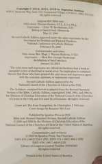 New Testament Second Catholic Edition RSV – Ignatius Press – Paperback