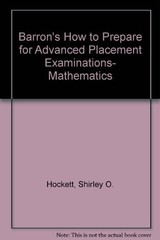 Barron’s how to prepare for advanced placement examinations, mathematics (Ba…