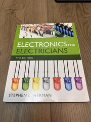 Cengage Electronics for Electricians 7th Edition by Stephen L. Herman Paperback