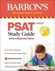 PSAT/NMSQT Study Guide: with 4 Practice Tests (Barron’s Test Prep)