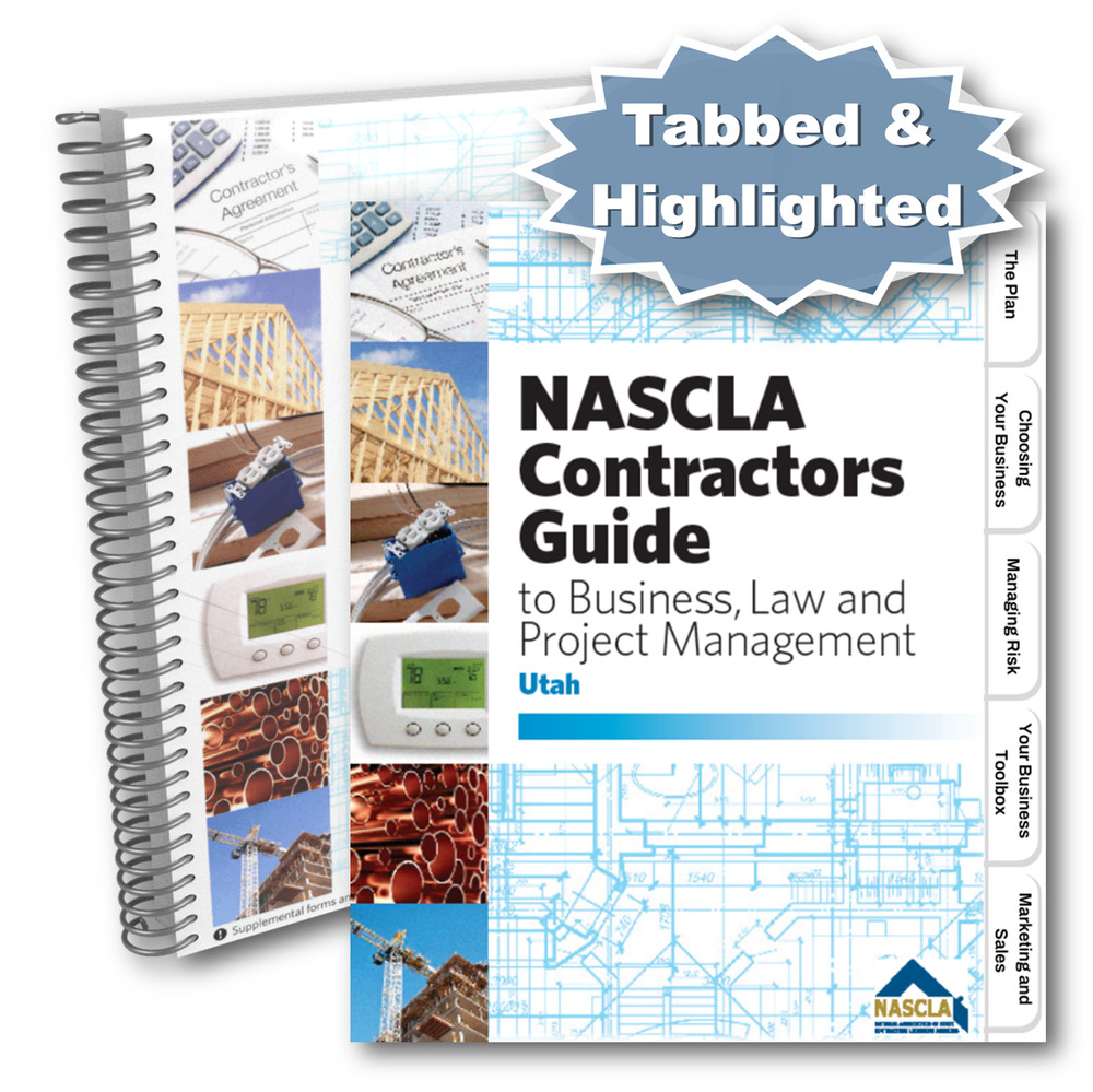 Pre-Tabbed & Highlighted NASCLA Utah, 4th Edition Spiralbound