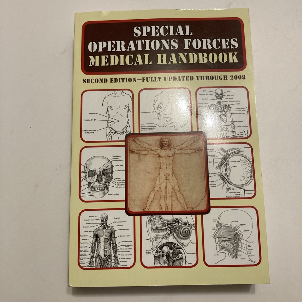 Special Operations Forces Medical Handbook 2nd Edition Paperback 2011 LIKE NEW