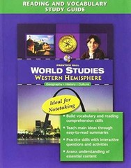 WORLD STUDIES WESTERN – Paperback, by Pearson Education – Acceptable p