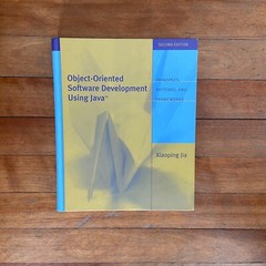 Object Oriented Software Development Using Java 2nd Ed Hardcover Xiaoping Jia
