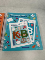 Singapore Dimensions Math Teacher’s Guide KA KB Kindergarten Spiral Bound