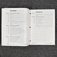 Big Ideas Algebra 1 with CalcChat CalcView Textbook, Practice Workbook Test Prep