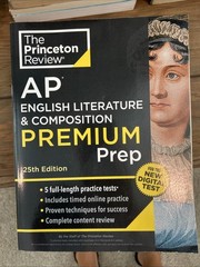 Princeton Review AP English Literature and Composition 25th Edition