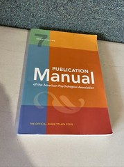 Publication Manual Official 7th Edition American Psychological Association