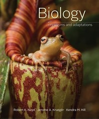 Biology: Organisms and Adaptations (New 1st Editions in Biology)