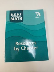 Floroda B.E.S.T. Standards For Math Resources By Chapter Grade 3 Volume 1